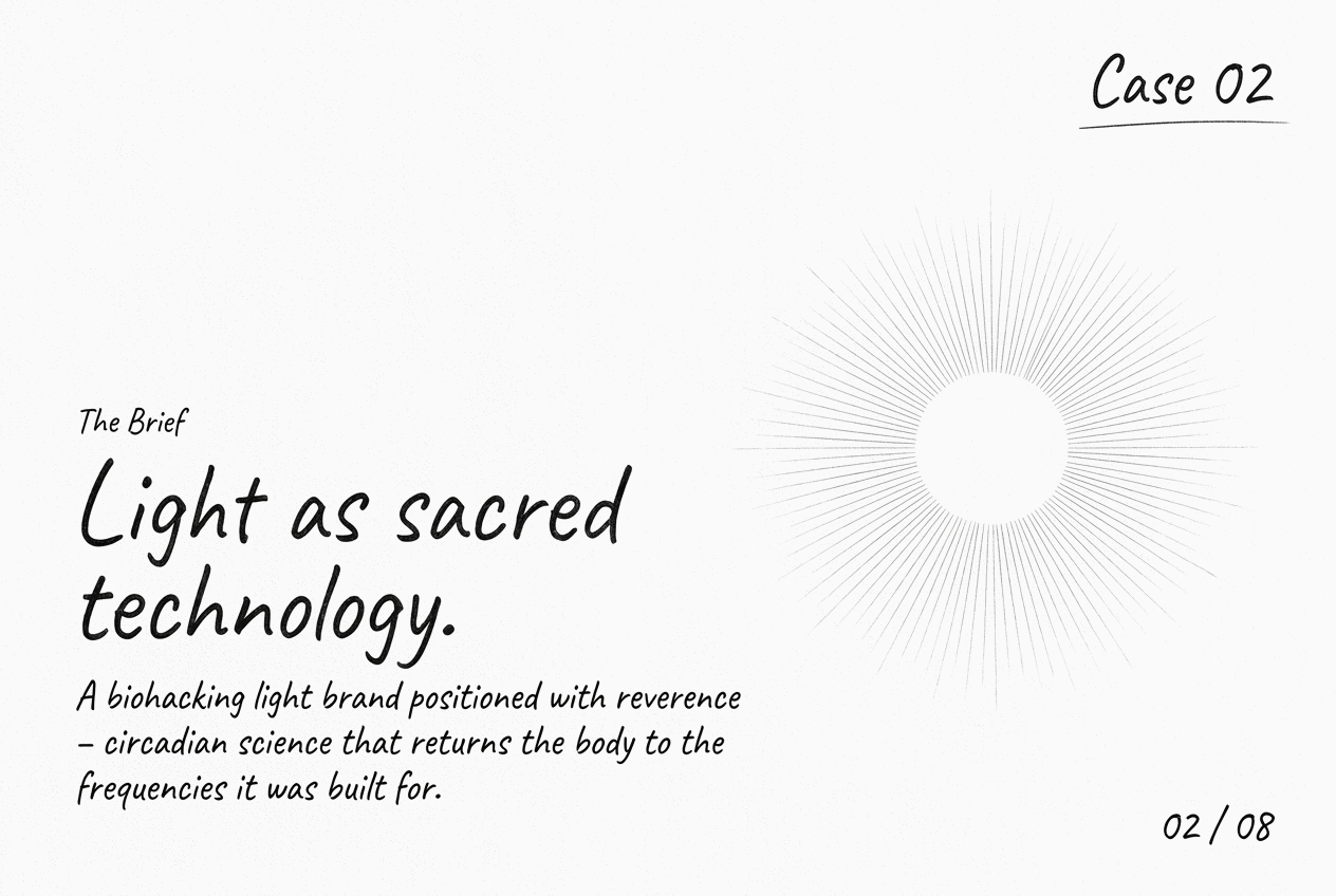 Tesla Bio Lights — the brief